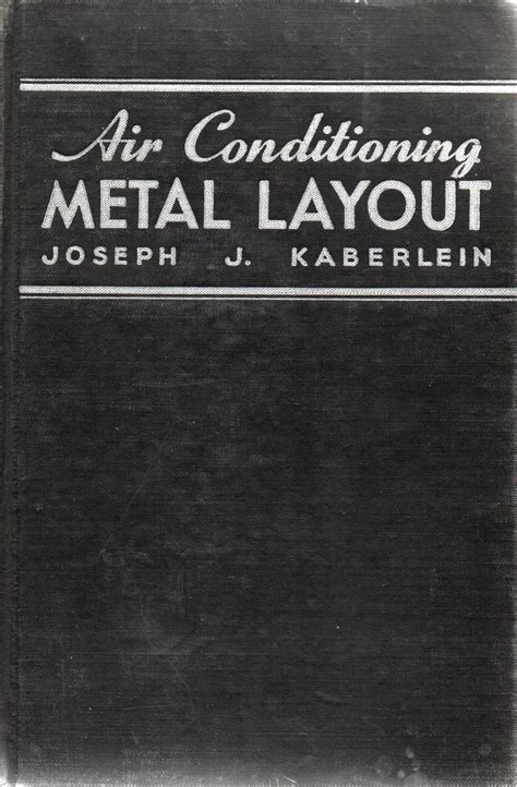 kaberlein sheet metal series|joseph james kaberlein pdf.